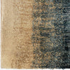 Orian Rugs New Horizons Fading Blue Lines Area Rug Close Up