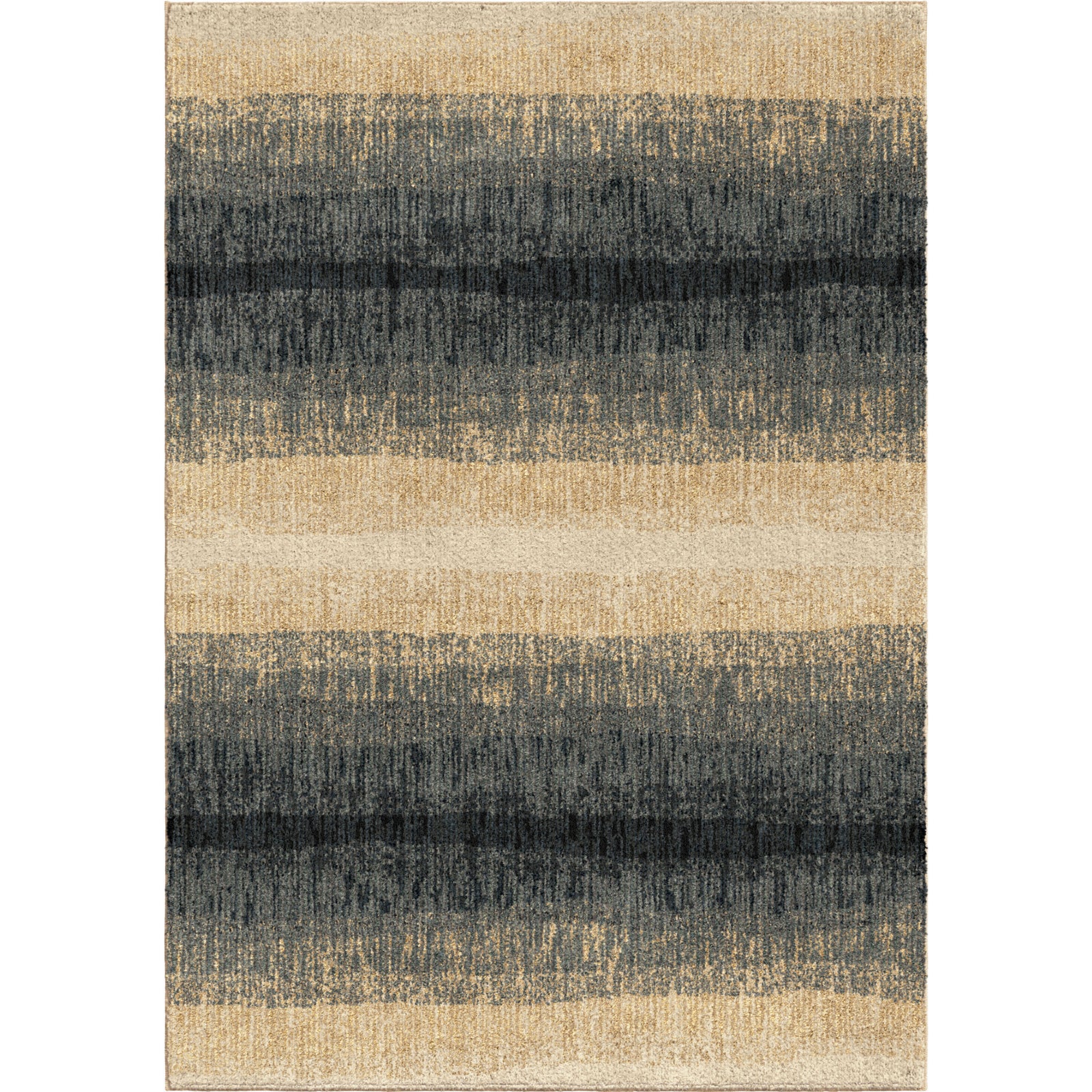 Orian Rugs New Horizons Fading Blue Lines Area Rug main image