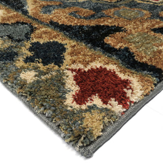 Orian Rugs New Horizons Global Scope Multi Area Rug Corner Shot