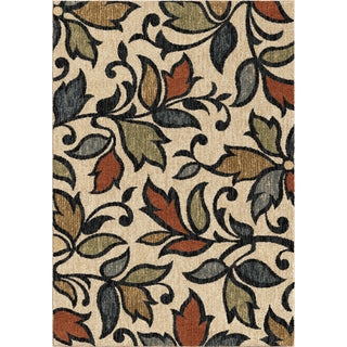 Orian Rugs New Horizons Leaves Akimbo Multi Area Rug main image