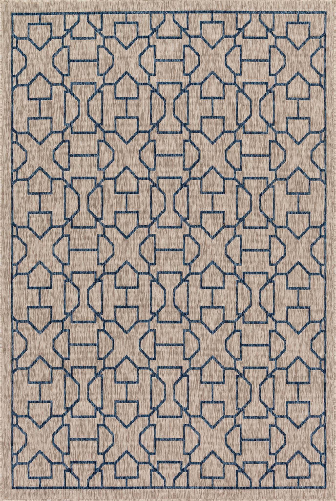 Loloi Newport NP-04 Grey / Blue Area Rug main image