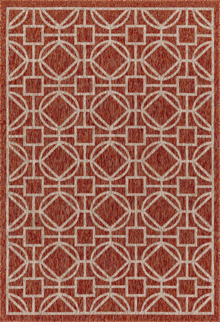 Loloi Newport NP-08 Spice / Grey Area Rug main image