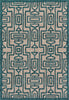 Loloi Newport NP-09 Grey / Teal Area Rug main image