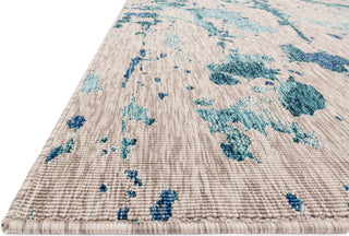 Loloi Newport NP-10 Aqua / Grey Area Rug 