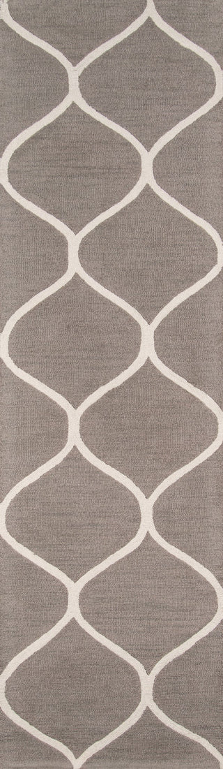 Momeni Newport NP-10 Grey Area Rug Closeup