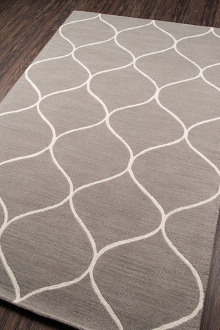 Momeni Newport NP-10 Grey Area Rug Detail Shot