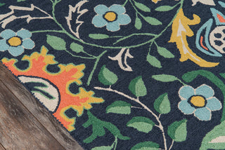 Momeni Newport NP-12 Navy Area Rug Close up