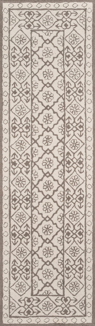 Momeni Newport NP-17 Grey Area Rug Closeup