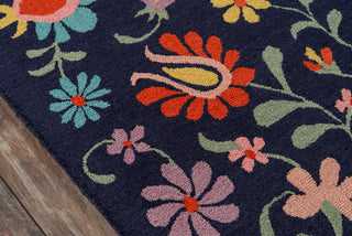 Momeni Newport NP-20 Navy Area Rug Close up