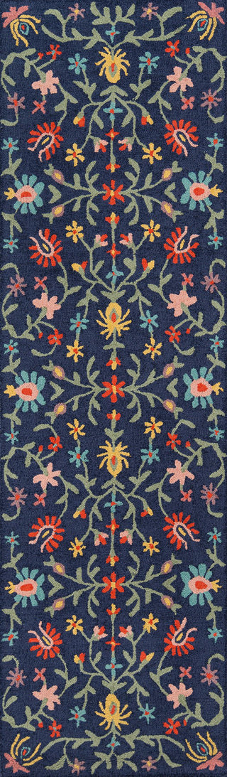 Momeni Newport NP-20 Navy Area Rug Runner Image