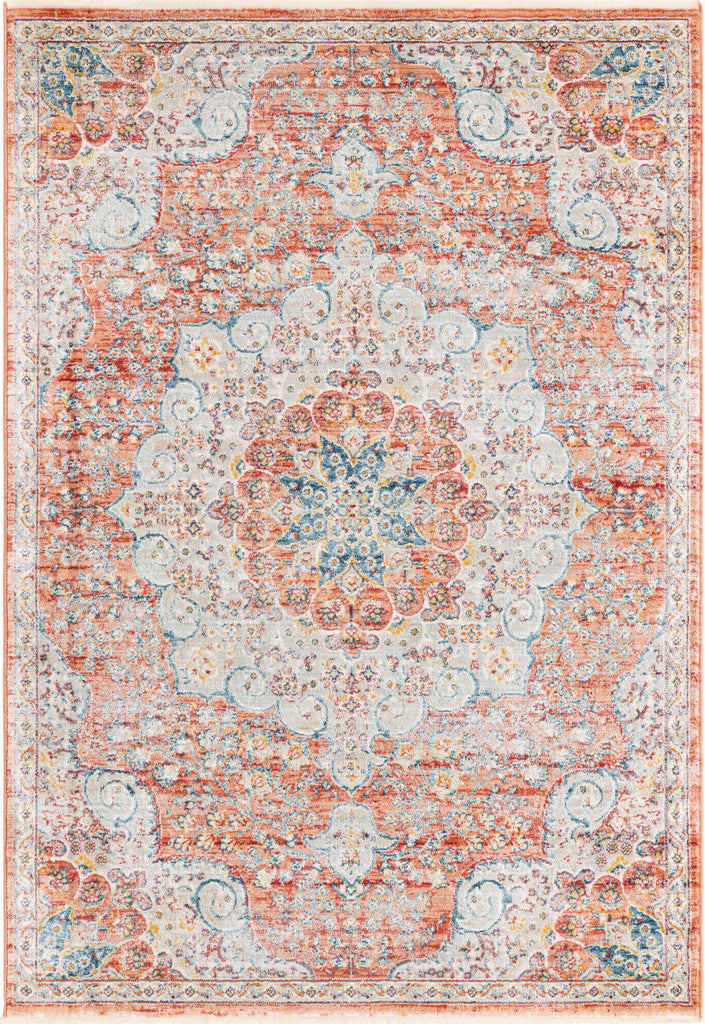 Unique Loom Newport T-NWPT1 Red Area Rug main image