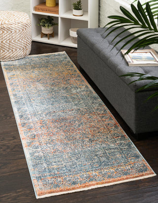 Unique Loom Newport T-NWPT3 Multi Area Rug Runner Lifestyle Image