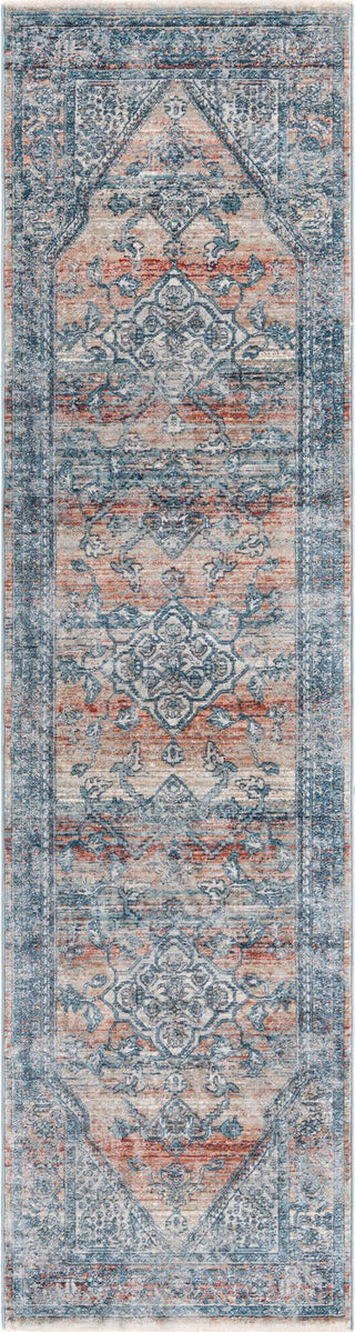 Unique Loom Newport T-NWPT4 Multi Area Rug Runner Top-down Image