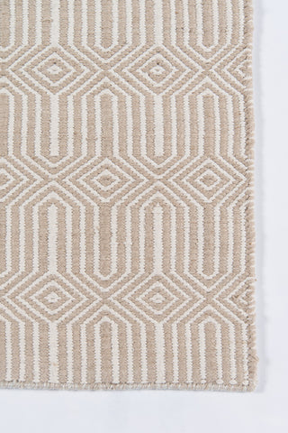 Momeni Newton NWT-1 Beige Area Rug by Erin Gates Close up