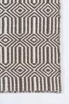 Momeni Newton NWT-1 Brown Area Rug by Erin Gates Close up