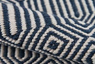 Momeni Newton NWT-1 Navy Area Rug by Erin Gates Pile Image