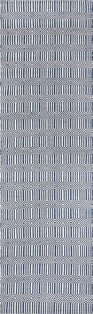 Momeni Newton NWT-1 Navy Area Rug by Erin Gates Runner Image