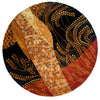 Momeni New Wave NW-01 Willow Black Area Rug Close up