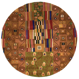 Momeni New Wave NW-02 Ziggy Multi Area Rug Close up