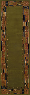 Momeni New Wave NW-03 Olive Green Area Rug Runner