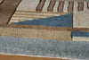 Momeni New Wave NW-06 Contempo Blue Area Rug Closeup