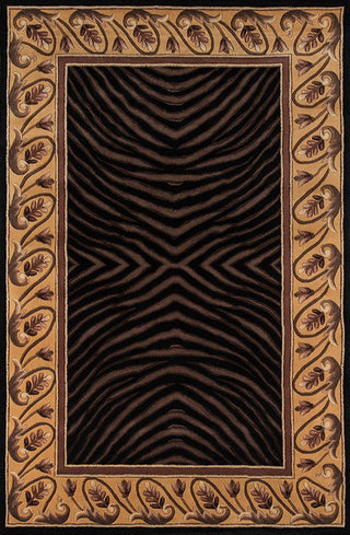 Momeni New Wave NW-09 Black Area Rug main image