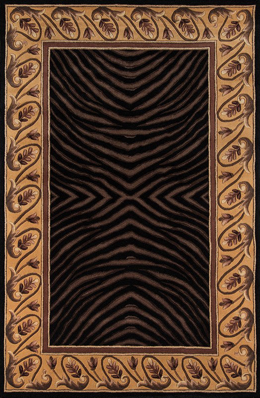 Momeni New Wave NW-09 Black Area Rug