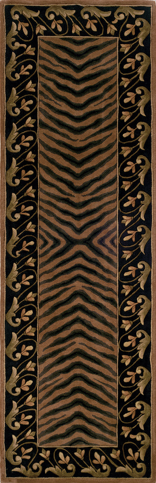 Momeni New Wave NW-09 Brown Area Rug Runner