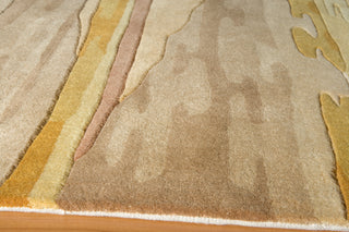 Momeni New Wave NW-13 Gabbeh Sand Area Rug Closeup