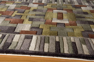 Momeni New Wave NW-17 Multi Area Rug Corner Shot