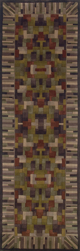 Momeni New Wave NW-17 Multi Area Rug Closeup