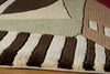Momeni New Wave NW-22 Ivory Area Rug Closeup