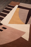 Momeni New Wave NW-22 Ltbrown Area Rug Runner