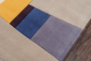 Momeni New Wave NW-23 Grey Area Rug Closeup