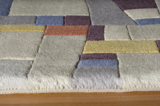 Momeni New Wave NW-23 Grey Area Rug Closeup