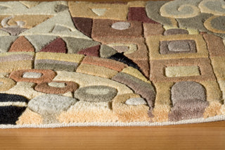 Momeni New Wave NW-25 Multi Area Rug Closeup