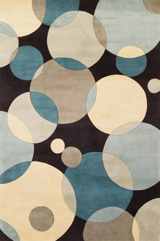 Momeni New Wave NW-37 Teal Area Rug 