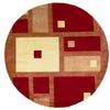 Momeni New Wave NW-50 Red Area Rug Close up