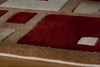 Momeni New Wave NW-50 Red Area Rug Closeup