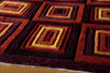 Momeni New Wave NW-53 Red Area Rug Closeup