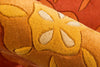 Momeni New Wave NW-69 Orange Area Rug Detail Shot