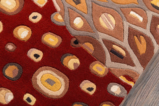 Momeni New Wave NW-71 Multi Area Rug Closeup