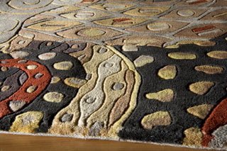 Momeni New Wave NW-71 Multi Area Rug Closeup