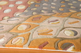 Momeni New Wave NW-71 Natural Area Rug Corner Shot