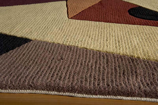 Momeni New Wave NW-74 Multi Area Rug Corner Shot