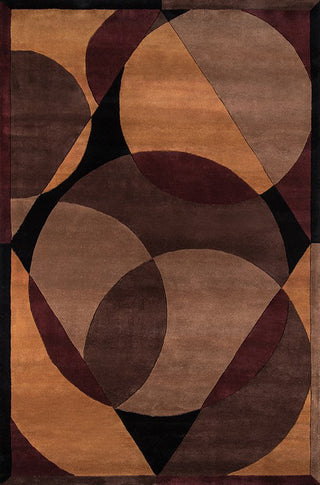 Momeni New Wave NW-78 Brown Area Rug main image