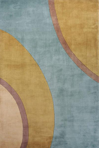 Momeni New Wave NW-80 Teal Area Rug main image