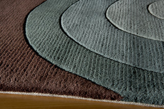 Momeni New Wave NW-82 Teal Area Rug Closeup