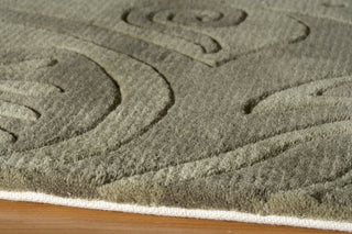 Momeni New Wave NW-88 Green Area Rug Closeup