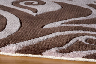 Momeni New Wave NW-88 Lavender Area Rug Closeup